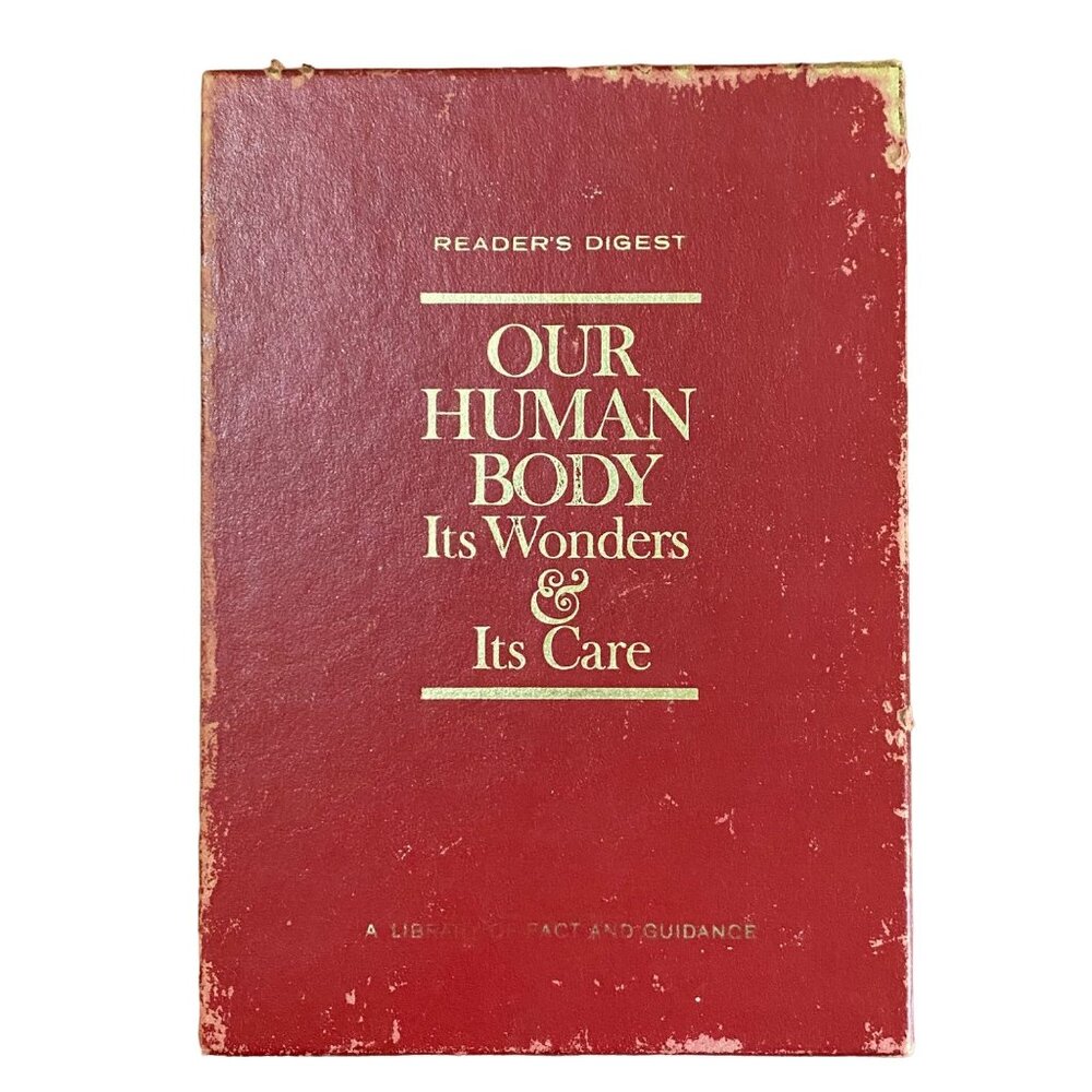 Vtg 60s Readers‎ Digest Our Human Body Its Wonders and Its Care Hardcover Sleeve